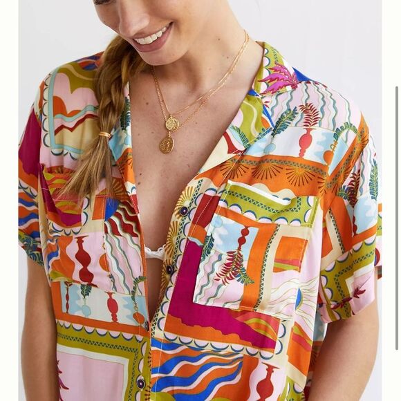 Maeve Bon Voyage Buttondown-EE14 - Picture 3 of 5